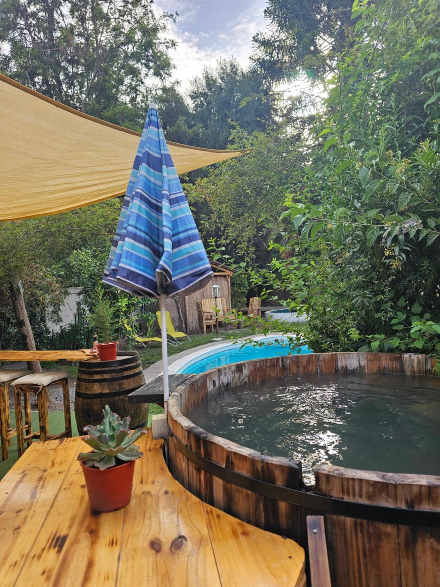La Araucaria Cabana Con Tinaja Сан Фелипе Екстериор снимка
